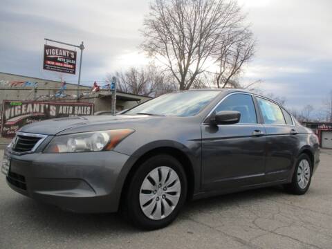 2009 Honda Accord for sale at Vigeants Auto Sales Inc in Lowell MA