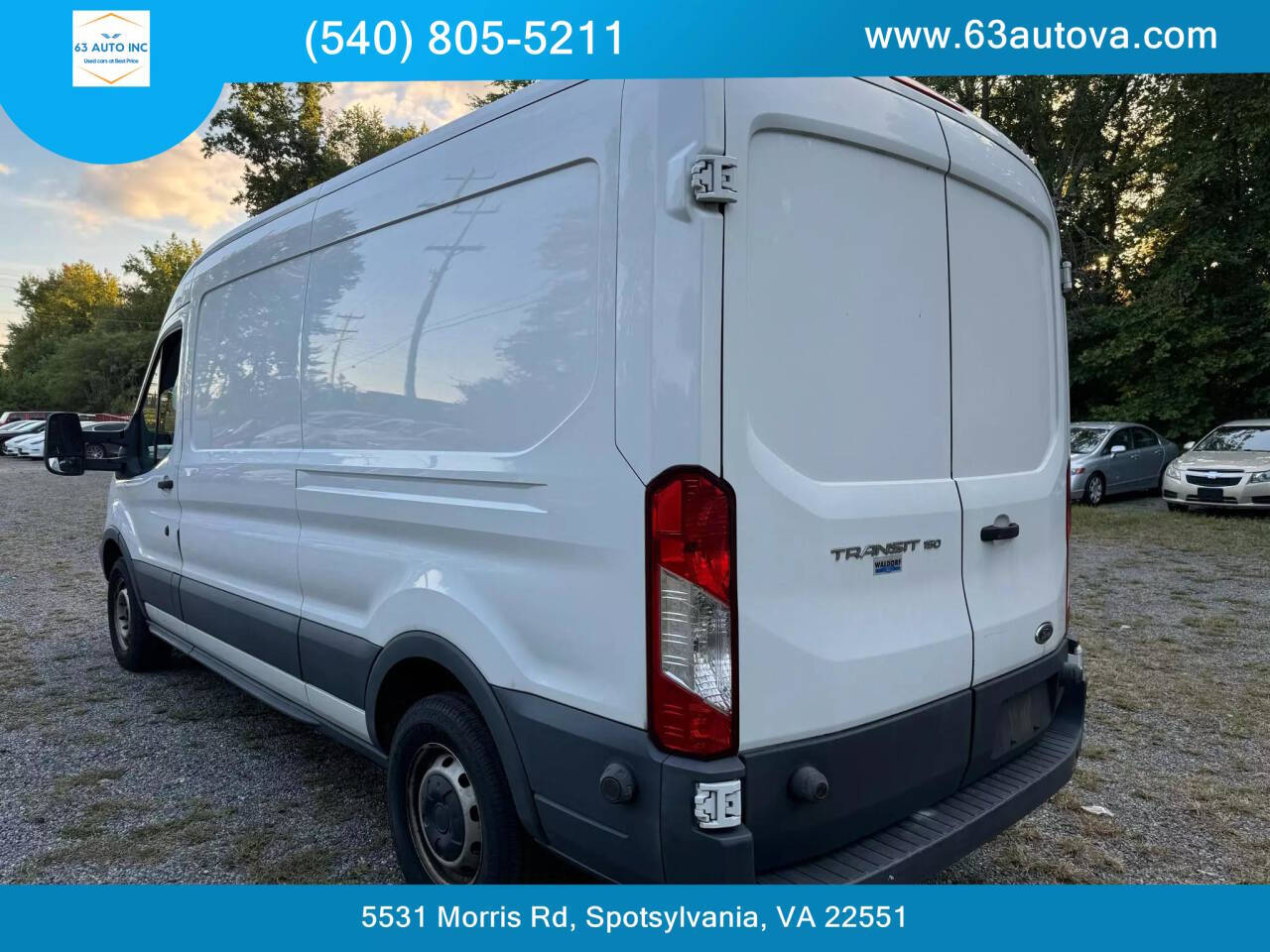 2015 Ford Transit for sale at 63 Auto Inc in Spotsylvania, VA