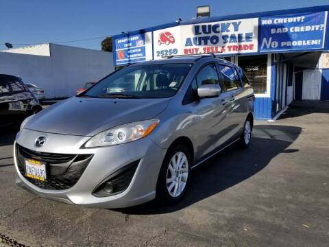2013 Mazda MAZDA5 for sale at Lucky Auto Sale in Hayward CA