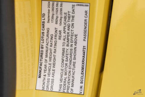 2024 Lotus Emira I4 First Edition