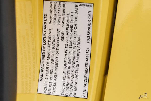 2024 Lotus Emira I4 First Edition