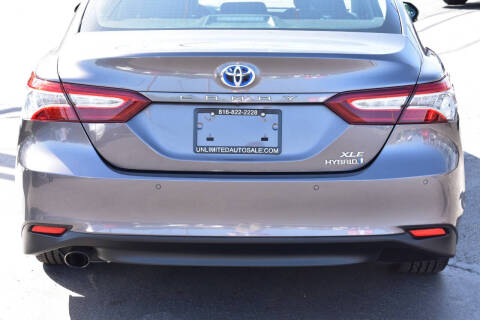 2018 Toyota Camry Hybrid XLE