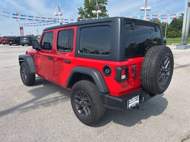 Used 2023 Jeep Wrangler 4-Door Sport with VIN 1C4HJXDN7PW530505 for sale in Claremore, OK