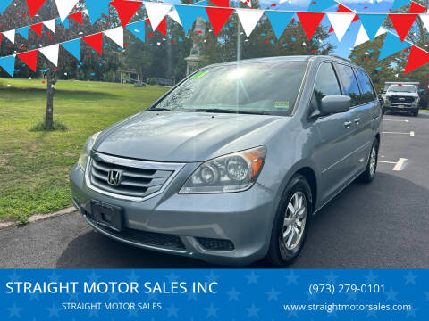 2008 Honda Odyssey for sale at STRAIGHT MOTOR SALES INC in Paterson NJ