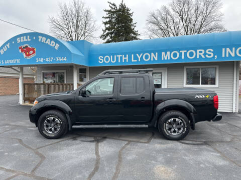 2018 Nissan Frontier for sale at South Lyon Motors INC in South Lyon MI