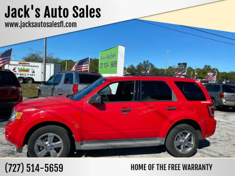 2009 Ford Escape for sale at Jack's Auto Sales in Port Richey FL