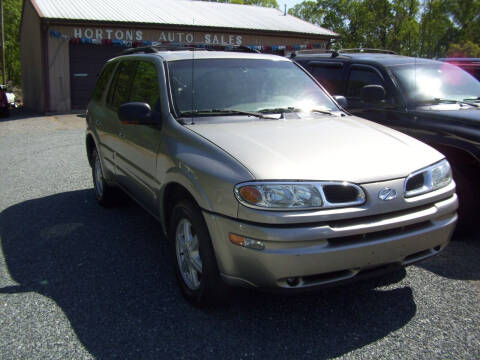 2002 Oldsmobile Bravada for sale at Horton's Auto Sales in Rural Hall NC