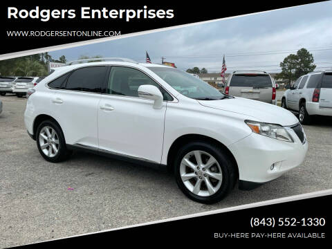 2010 Lexus RX 350 for sale at Rodgers Enterprises in North Charleston SC