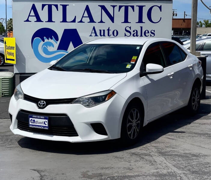 2014 Toyota Corolla for sale at Atlantic Auto Sale in Sacramento CA