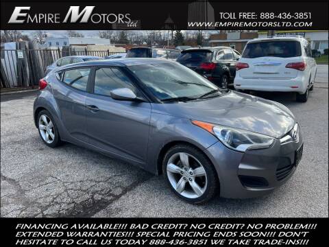 2012 Hyundai Veloster for sale at Empire Motors LTD in Cleveland OH