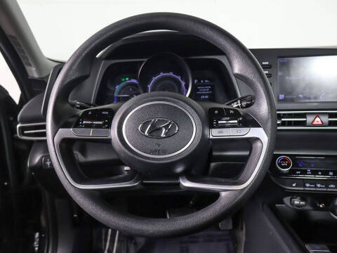 2023 Hyundai Elantra Hybrid Blue