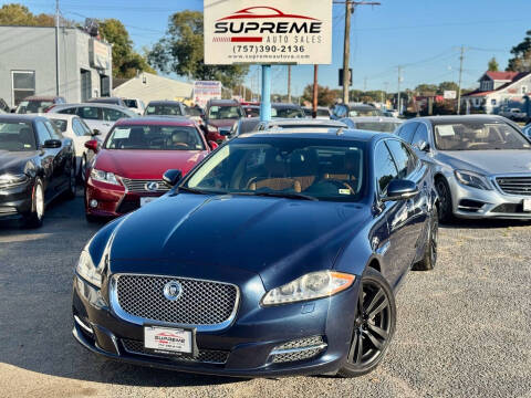 2011 Jaguar XJL for sale at Supreme Auto Sales in Chesapeake VA