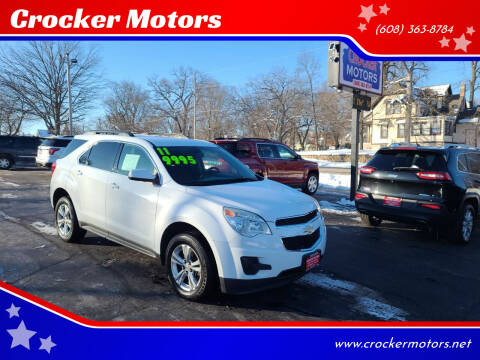 2011 Chevrolet Equinox for sale at Crocker Motors in Beloit WI