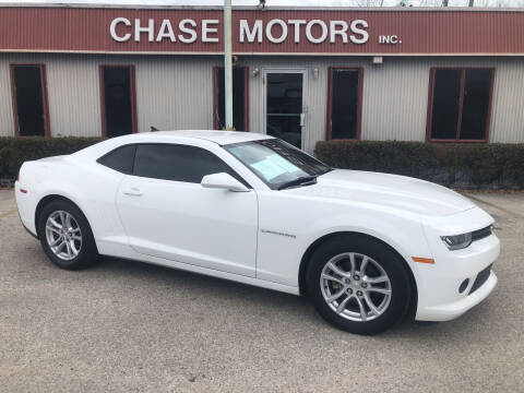 2015 Chevrolet Camaro for sale at Chase Motors Inc in Stafford TX