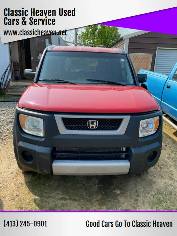 2005 Honda Element for sale at Classic Heaven Used Cars & Service in Brimfield MA