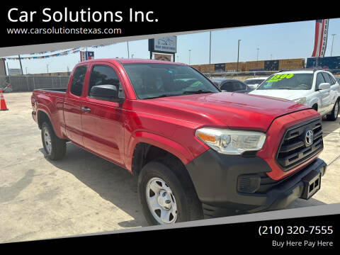 2017 Toyota Tacoma for sale at Car Solutions Inc. in San Antonio TX