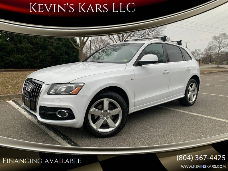 2012 Audi Q5 for sale at Kevin's Kars LLC in Richmond VA