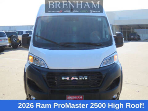 2026 RAM ProMaster