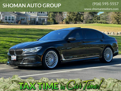 2018 BMW 7 Series for sale at SHOMAN AUTO GROUP in Davis CA