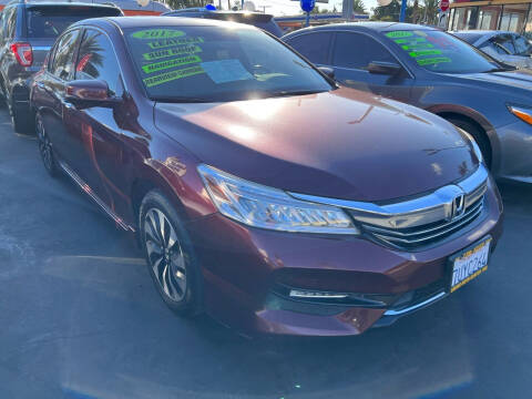 2017 Honda Accord Hybrid for sale at LA PLAYITA AUTO SALES INC in South Gate CA