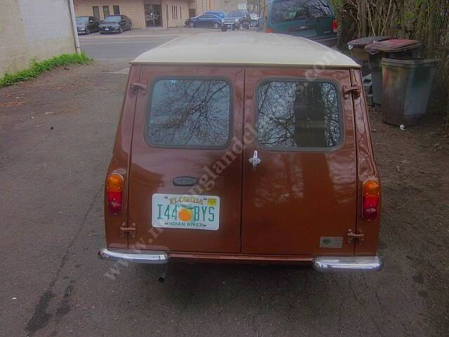 1972 MINI Panel van