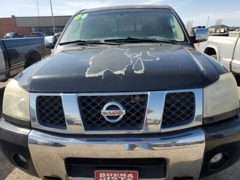 2004 Nissan Titan for sale at Buena Vista Auto Sales in Storm Lake IA