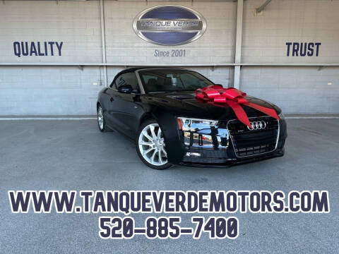 2016 Audi A5 for sale at TANQUE VERDE MOTORS in Tucson AZ