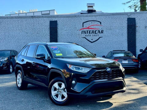 2021 Toyota RAV4 Hybrid for sale at InterCar Auto Sales in Somerville MA