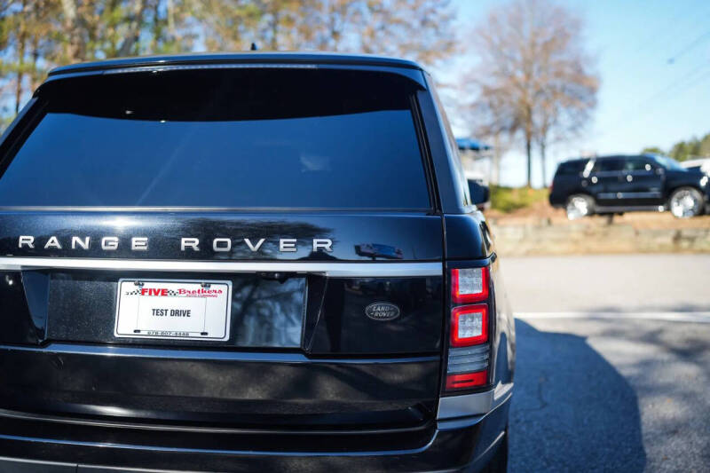 2017 Land Rover Range Rover Supercharged