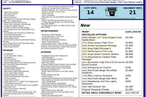 2022 Mercedes-Benz SL-Class AMG SL 63
