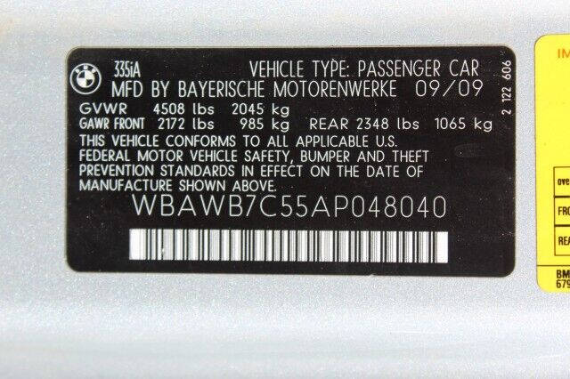 2010 BMW 3 Series 335i