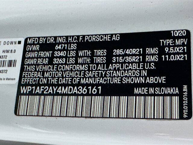 2021 Porsche Cayenne Turbo