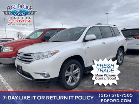 2012 Toyota Highlander for sale at Fort Dodge Ford Lincoln Toyota in Fort Dodge IA
