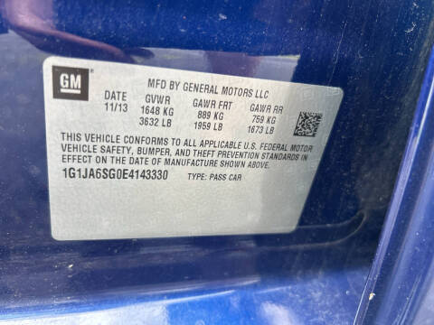 2014 Chevrolet Sonic LS Auto