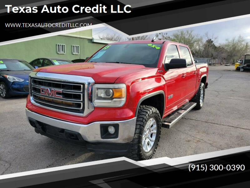 2015 GMC Sierra 1500 for sale at Texas Auto Credit LLC in El Paso TX