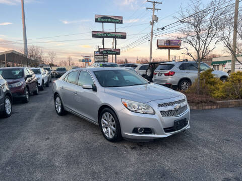 2013 Chevrolet Malibu for sale at Boardman Auto Mall in Boardman OH