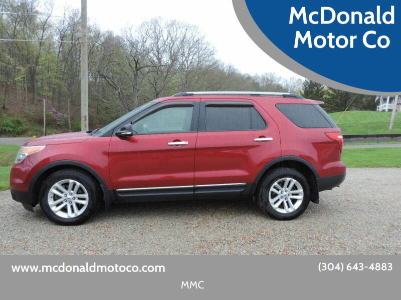 2013 Ford Explorer for sale at McDonald Motor Co in Harrisville WV