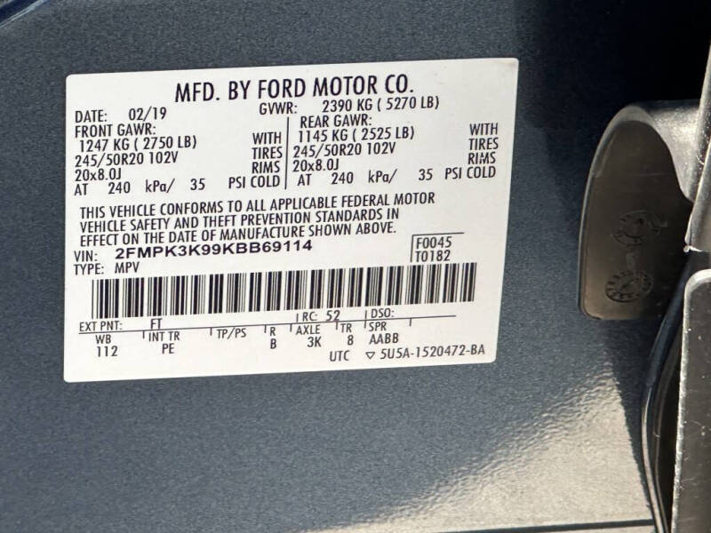 2019 Ford Edge Titanium