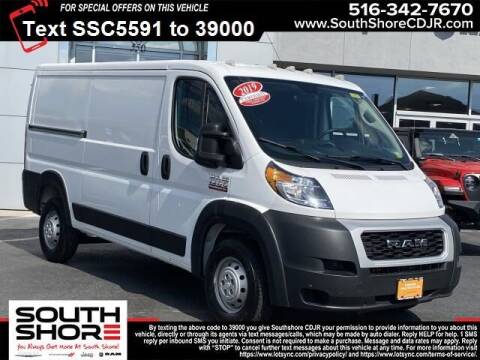 2019 RAM ProMaster for sale at South Shore Chrysler Dodge Jeep Ram in Inwood NY