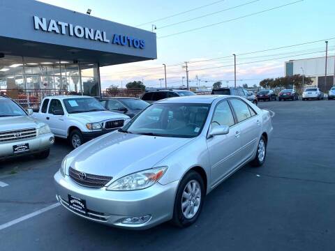 2003 Toyota Camry for sale at National Autos Sales in Sacramento CA