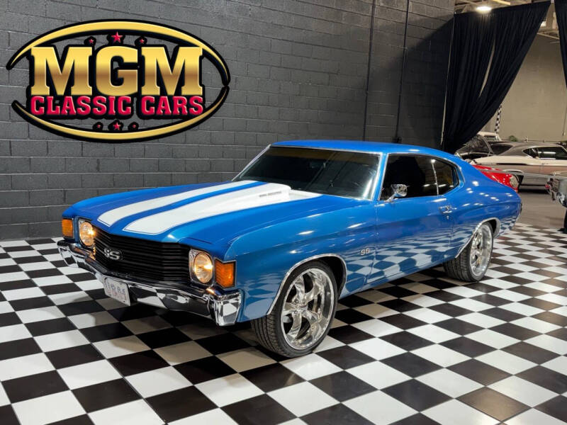 1972 Chevrolet Chevelle for sale at MGM CLASSIC CARS in Addison IL