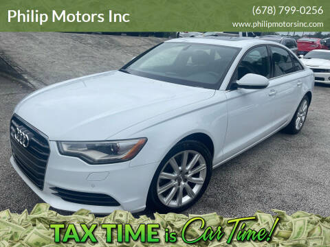 2015 Audi A6 for sale at Philip Motors Inc in Snellville GA