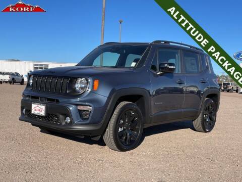 2022 Jeep Renegade for sale at Tony Peckham @ Korf Motors in Sterling CO