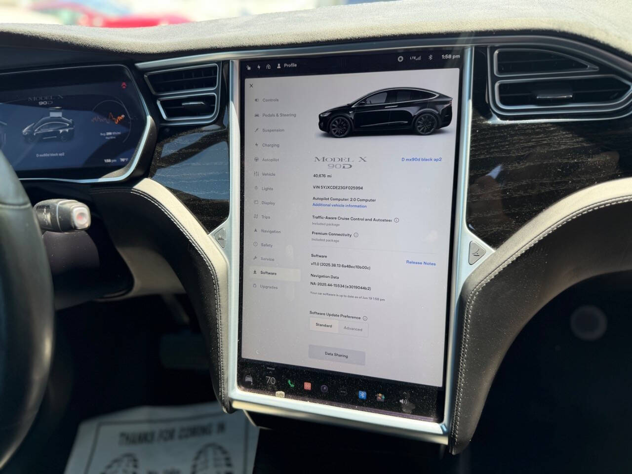 Beige 2016 Tesla Model X 90D AWD 90D 4dr SUV 22