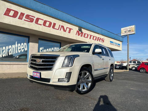 2015 Cadillac Escalade for sale at Discount Motors in Pueblo CO