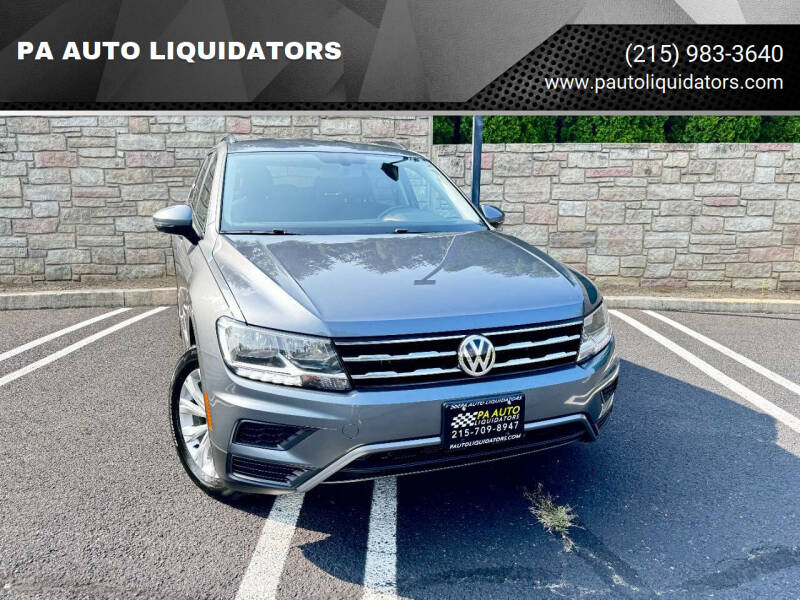 2019 Volkswagen Tiguan for sale at PA AUTO LIQUIDATORS in Huntingdon Valley PA