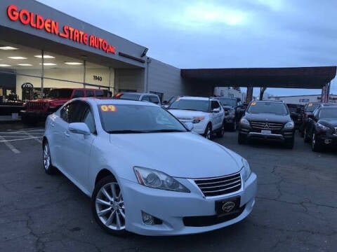 2009 Lexus IS 250 for sale at Golden State Auto Inc. in Rancho Cordova CA