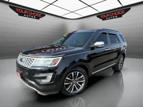 2016 Ford Explorer Platinum