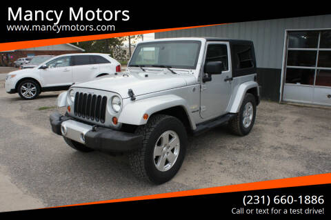 2009 Jeep Wrangler for sale at Mancy Motors in Mancelona MI