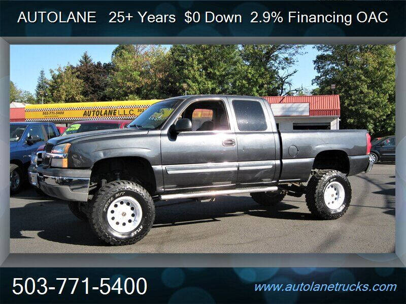 Used 2003 Chevrolet Silverado 1500 For Sale In Oregon Carsforsale Com